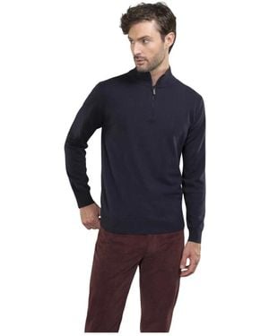 Moorer Turtlenecks - Blue