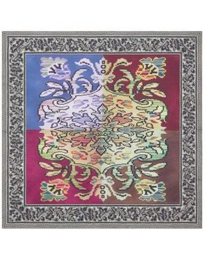 Pierre Louis Mascia Silky Scarves - Purple
