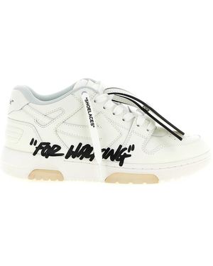 Off-White c/o Virgil Abloh Out Of Office For Walking Sneaker - Metallic