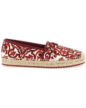 Dolce & Gabbana Flats - Rot