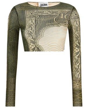 Jean Paul Gaultier Long Sleeve T-Shirts - Green