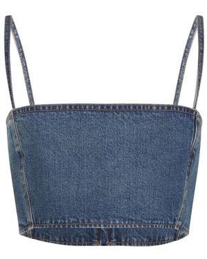 Alaïa Bustier Top - Blue