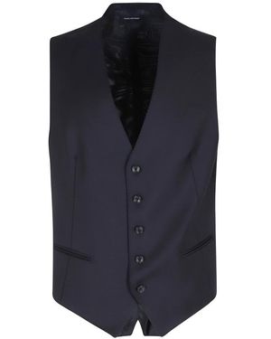 Tagliatore Klassiek Gilet - Blauw
