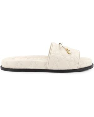 Dior Cannage Slide - Natur