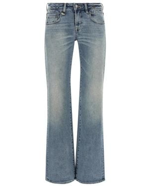 R13 Jeans ,Blauw ,Denim Boy Flare Jeans