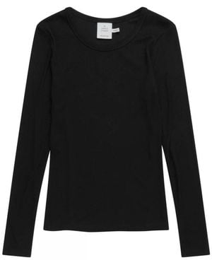 Munthe Long Sleeve T-Shirts - Black