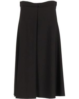 forte_forte Midi Skirts - Black