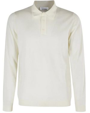 Roberto Collina Polo Shirts - Weiß