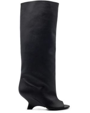 Gia Borghini Botas Modernas Hasta La Rodilla En Negro, Mujer, Talla