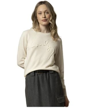 Kocca Round-Neck Knitwear - Natural