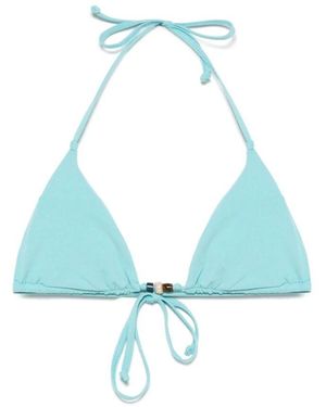 Bondeye Klares Blaues Bikinioberteil Mit Dreieckigem Cup