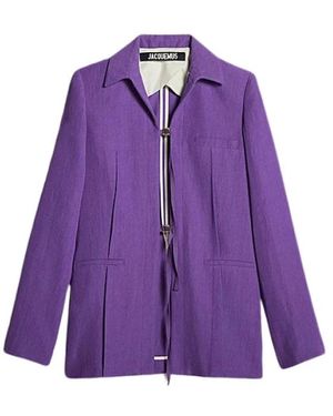 Jacquemus Blazers - Purple