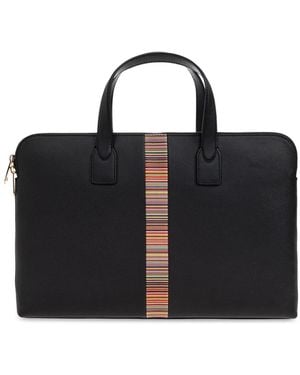 Paul Smith Handheld Dokumententasche - Schwarz