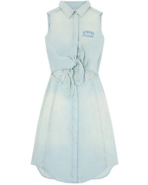 DIESEL Kleedjes ,Blauw ,Shirt Kleedjes