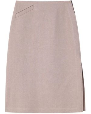 スカート FENDI Light Grey Mohair Blend Skirt Fendi Light Grey Mohair Blend Skirt | ModeSens