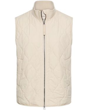 Camel Active Stehkragen Weste - Natur
