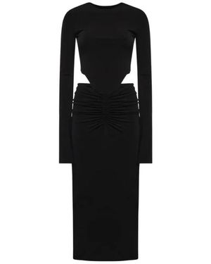 ANDAMANE Midi Dresses - Negro