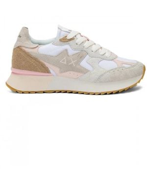 Sun 68 Trainers - White