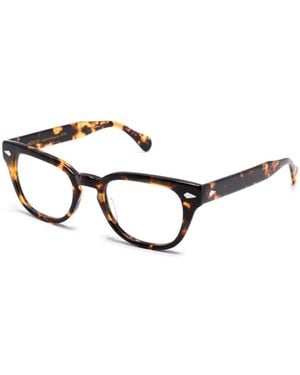 Moscot Hazen Opt Classic Havana Optical Frame - Schwarz