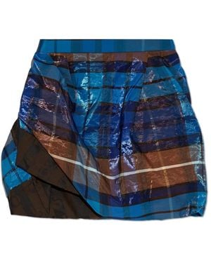 Vivienne Westwood Rokken ,Blauw ,Katoen Zora Mini Rok