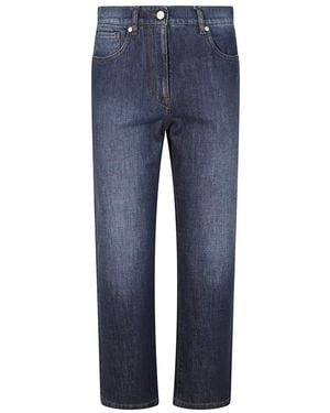 Incotex Straight Fit Jeans - Blue