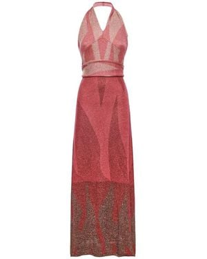 Akep Knitted Dresses - Rouge