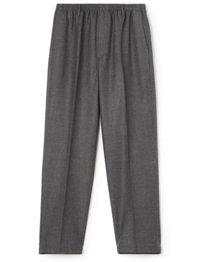 Cellar Door Straight Trousers - Gris
