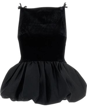 Self-Portrait Sleeveless Tops - Nero