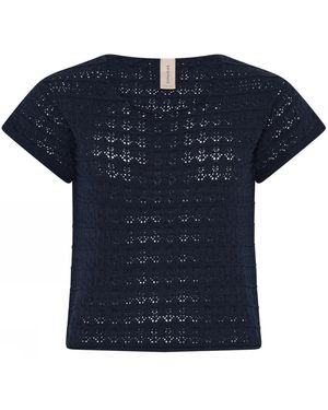 Skovhuus Round-Neck Knitwear - Azul