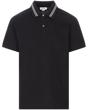 McQueen Polo Shirts - Black