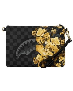 Sprayground Floral Remix Crossover Clutch - Zwart