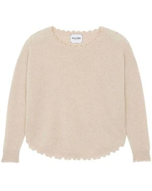 Kujten Cashmere Knitwear - White