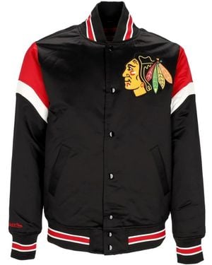 Mitchell & Ness Bomber Jackets - Black