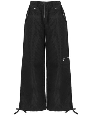 CASABLANCA Wide Trousers - Black