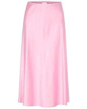 Saint Tropez Midi Skirts - Pink
