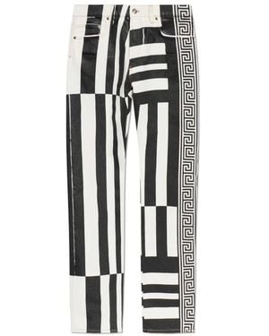 Versace Straight Jeans - Noir