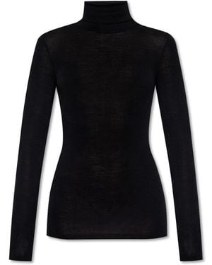 Hanro Top Con Cuello Alto, Mujer, Talla - Negro