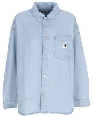 Carhartt Denim Shirts - Blu