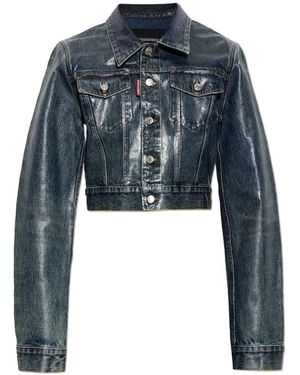 DSquared² Denim Jackets - Blau