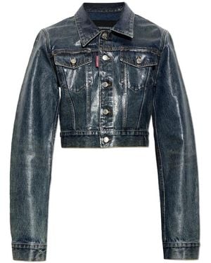 DSquared² Denim Jassen - Blauw