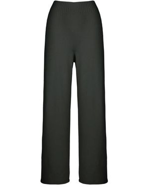 Bomboogie Pantaloni wide leg - Grigio