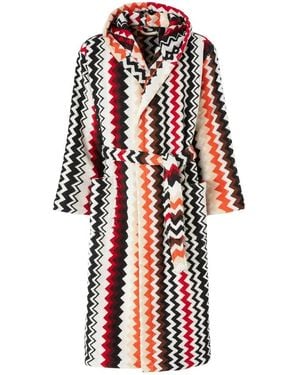 Missoni Nachtkleding ,Veelkleurig ,Rode Kardinaal Accessoire Met Zakken - Rood