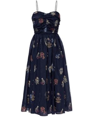 Munthe Midi Dresses - Azul