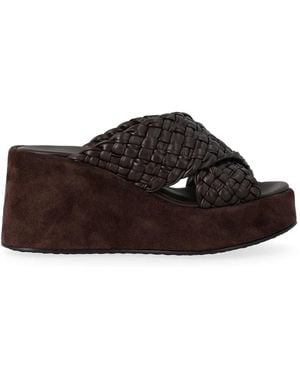 Pons Quintana Wedges - Brown