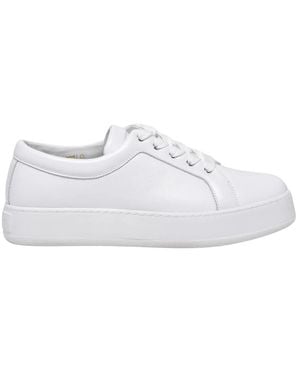 Max Mara Schoenen ,Wit ,Leer Thea Sneaker