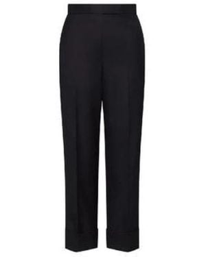 Thom Browne Straight Pants - Black