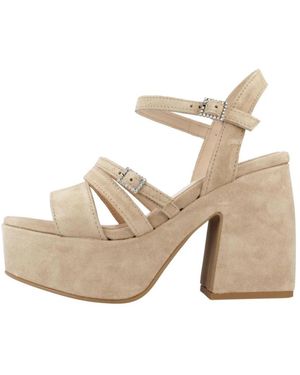 Alpe High Heel Sandalen - Metallic