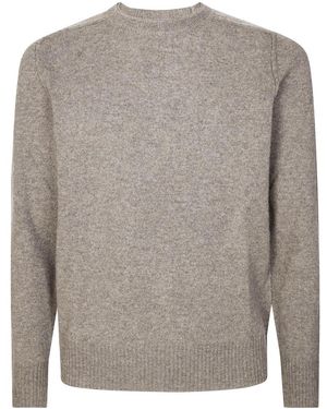 Paolo Pecora Round-Neck Knitwear - Grijs