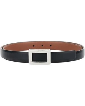 Roger Vivier Belle Vivier Doubleface Gürtel P.20 - Braun