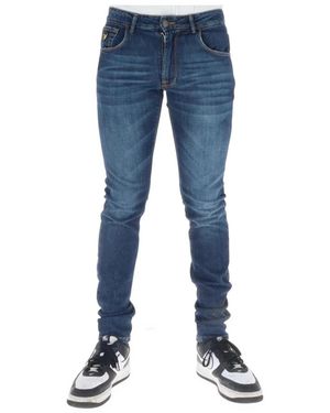 Lyle & Scott Slim-Fit Jeans - Blue